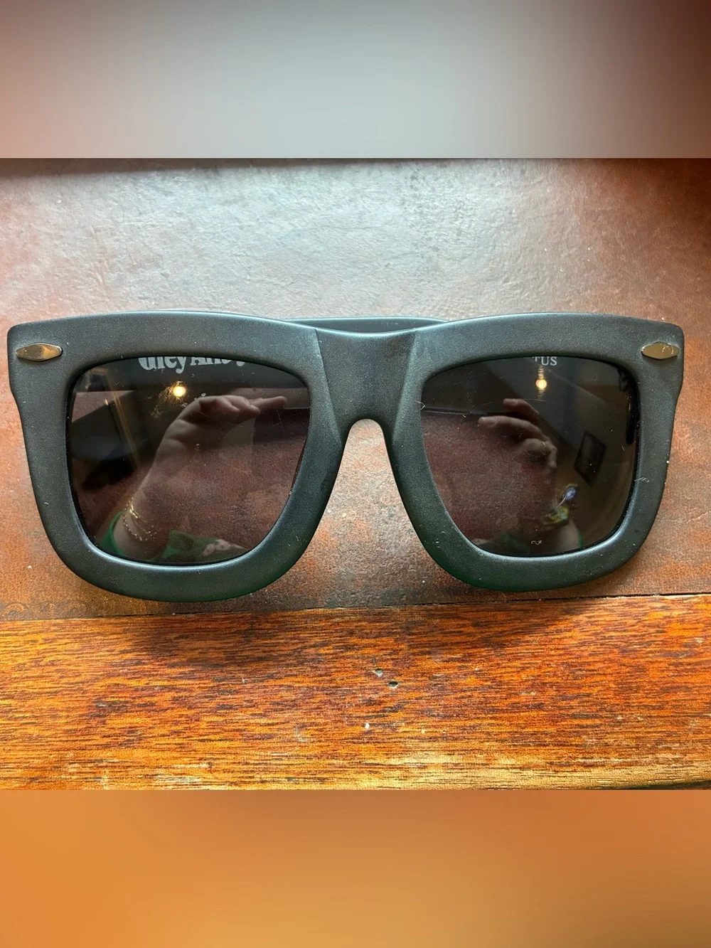 GreyAnt Men's Black Sunglasses - Matte Black Frame
